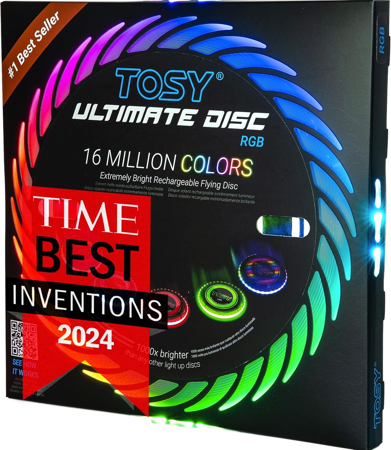 TOSY LED Flying Disc RGB Review